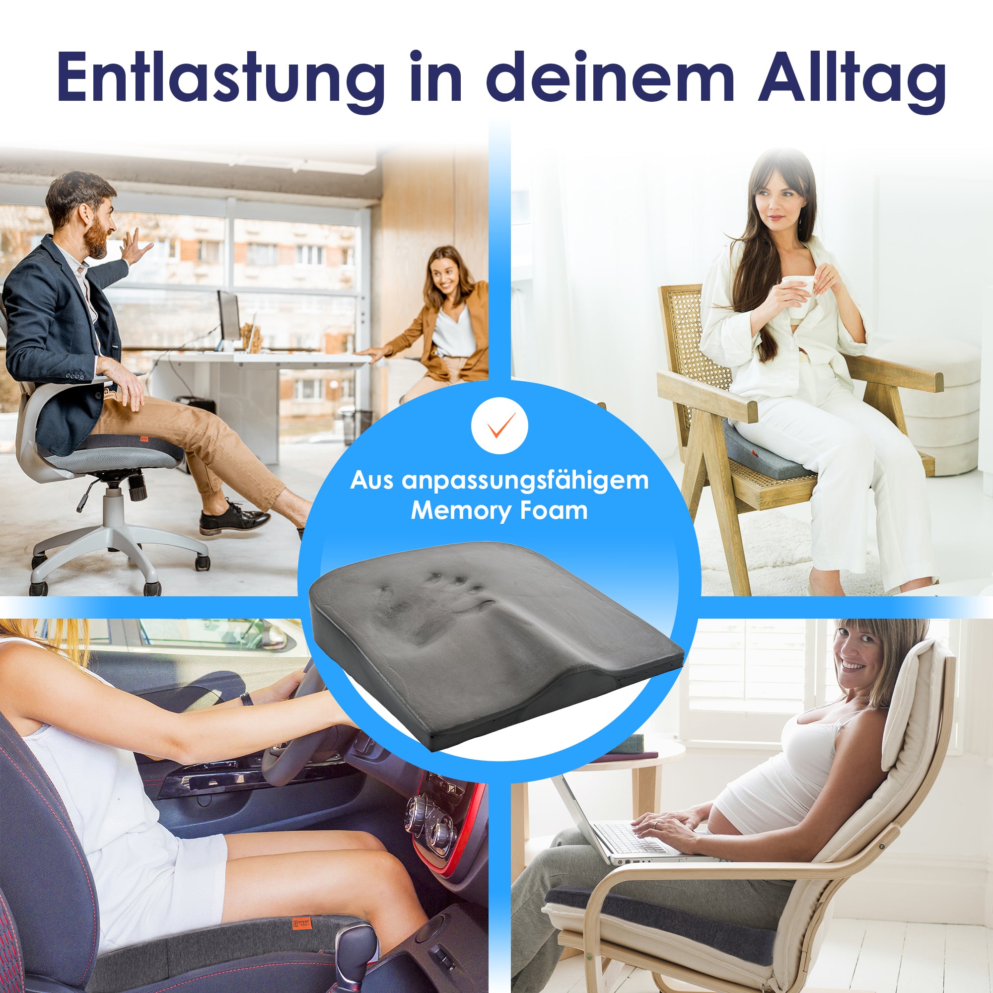 Ergonomisches Keilkissen