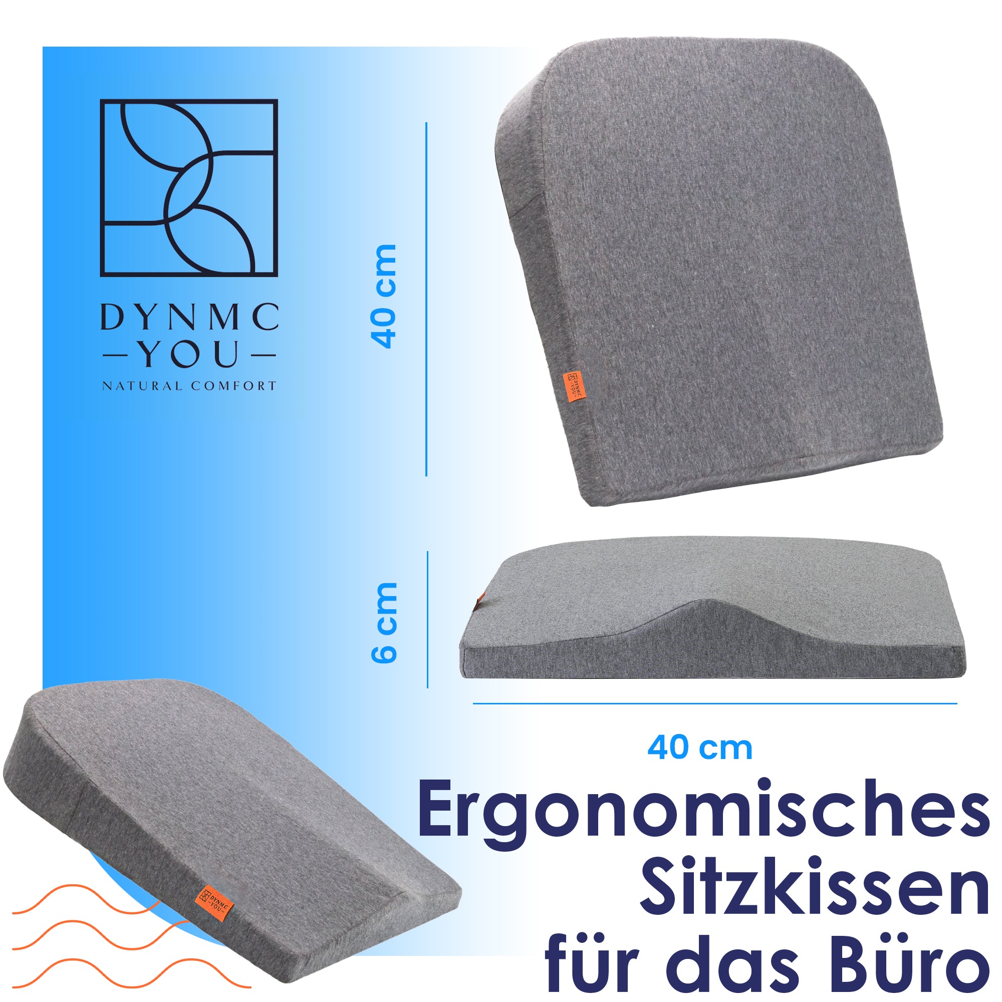 Ergonomisches Keilkissen