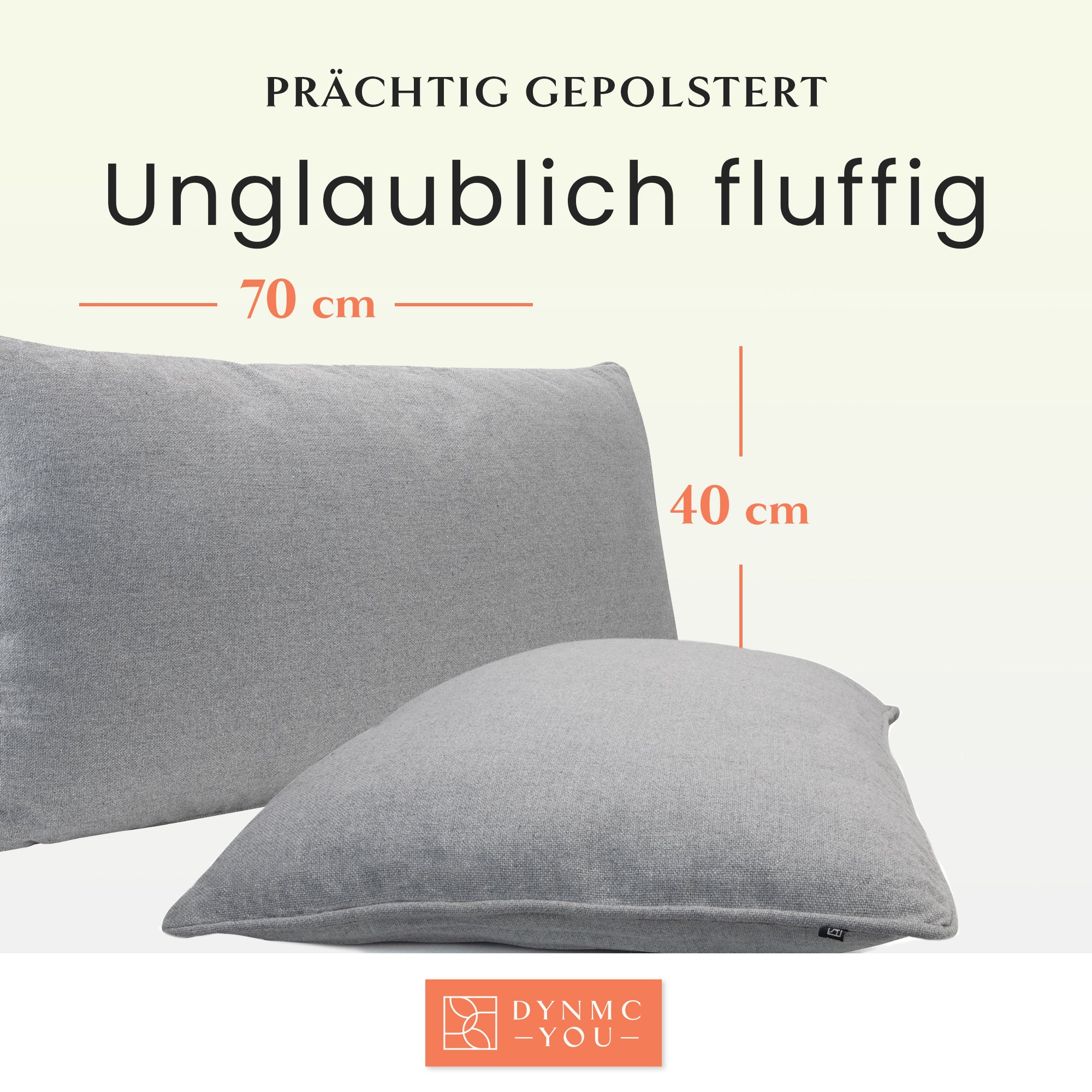 Sofakissen 40x70cm - 2er Set
