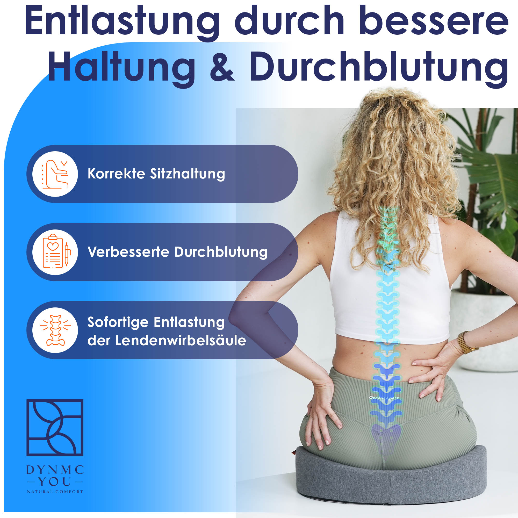 Ergonomischer Sitzring