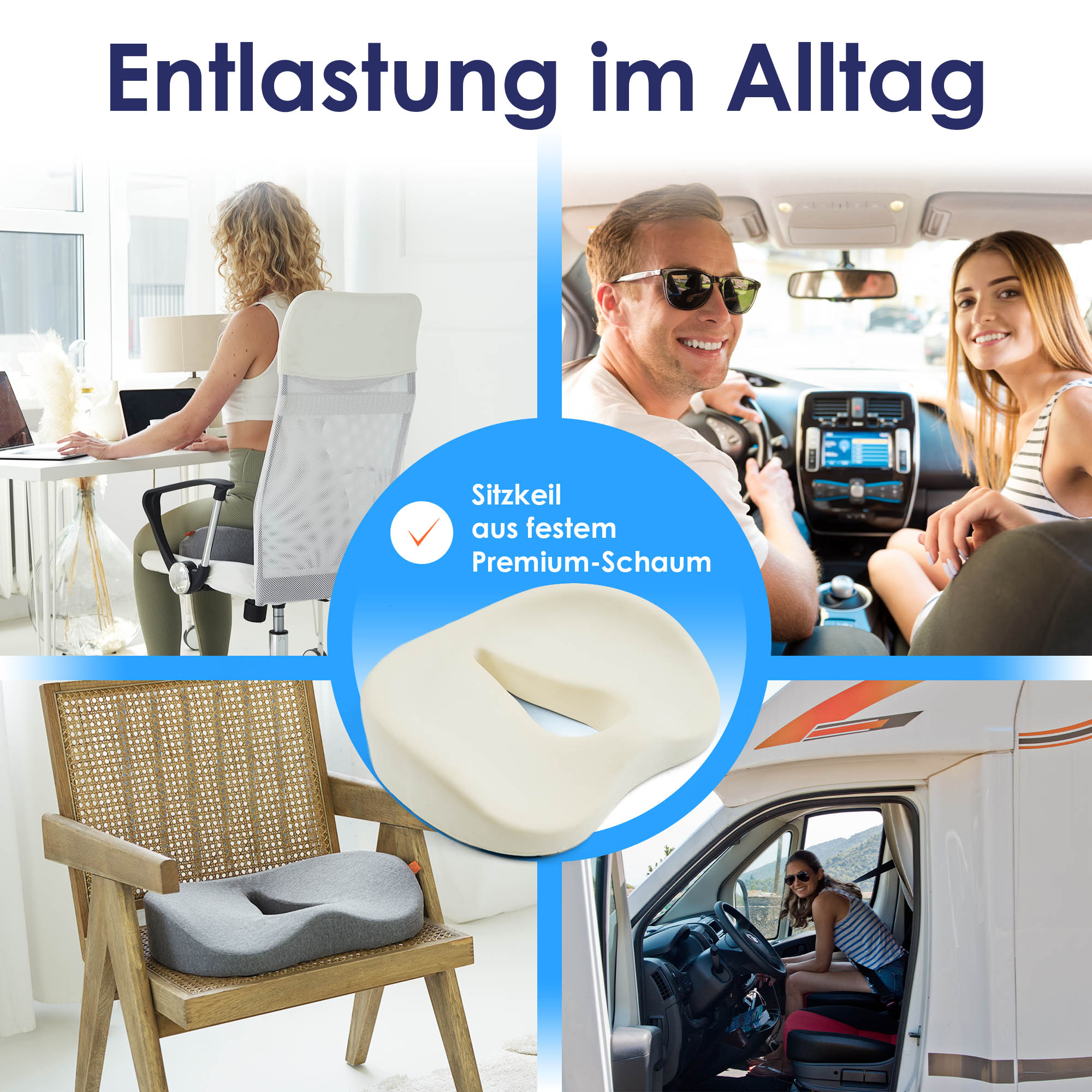 Ergonomischer Sitzring