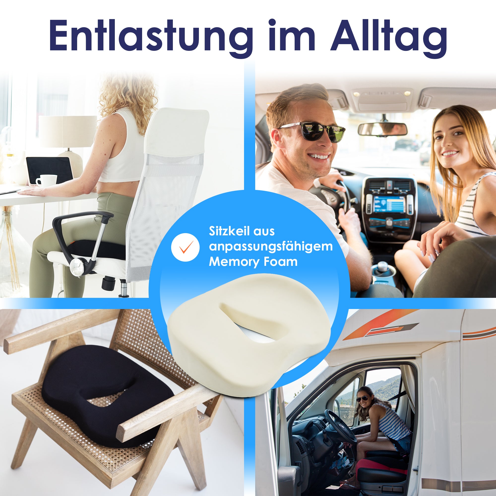 Ergonomischer Sitzring