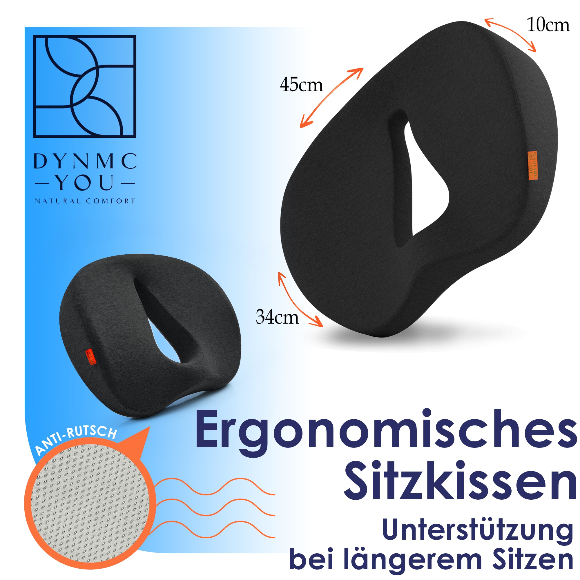 Ergonomischer Sitzring