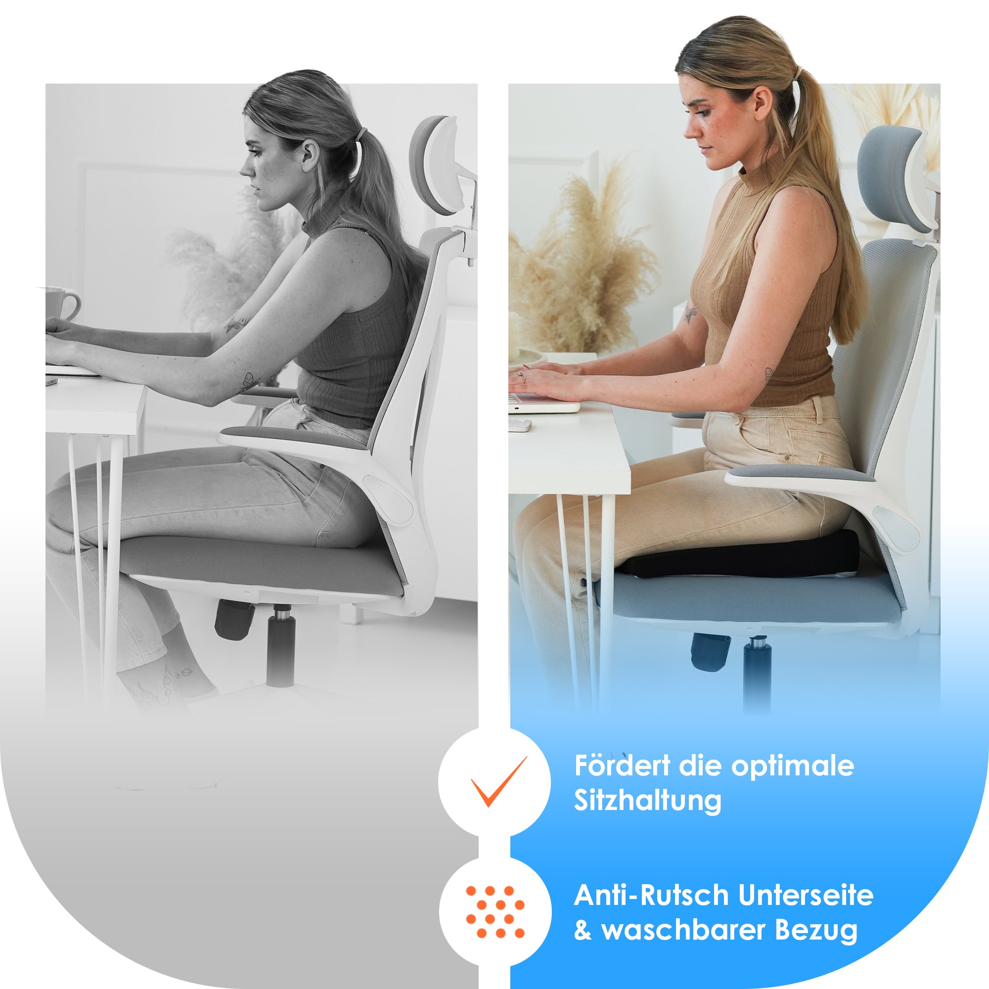 Ergonomisches Keilkissen