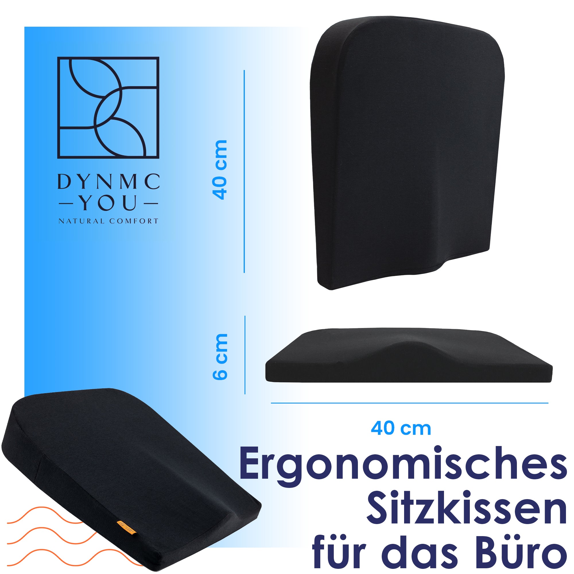 Ergonomisches Keilkissen