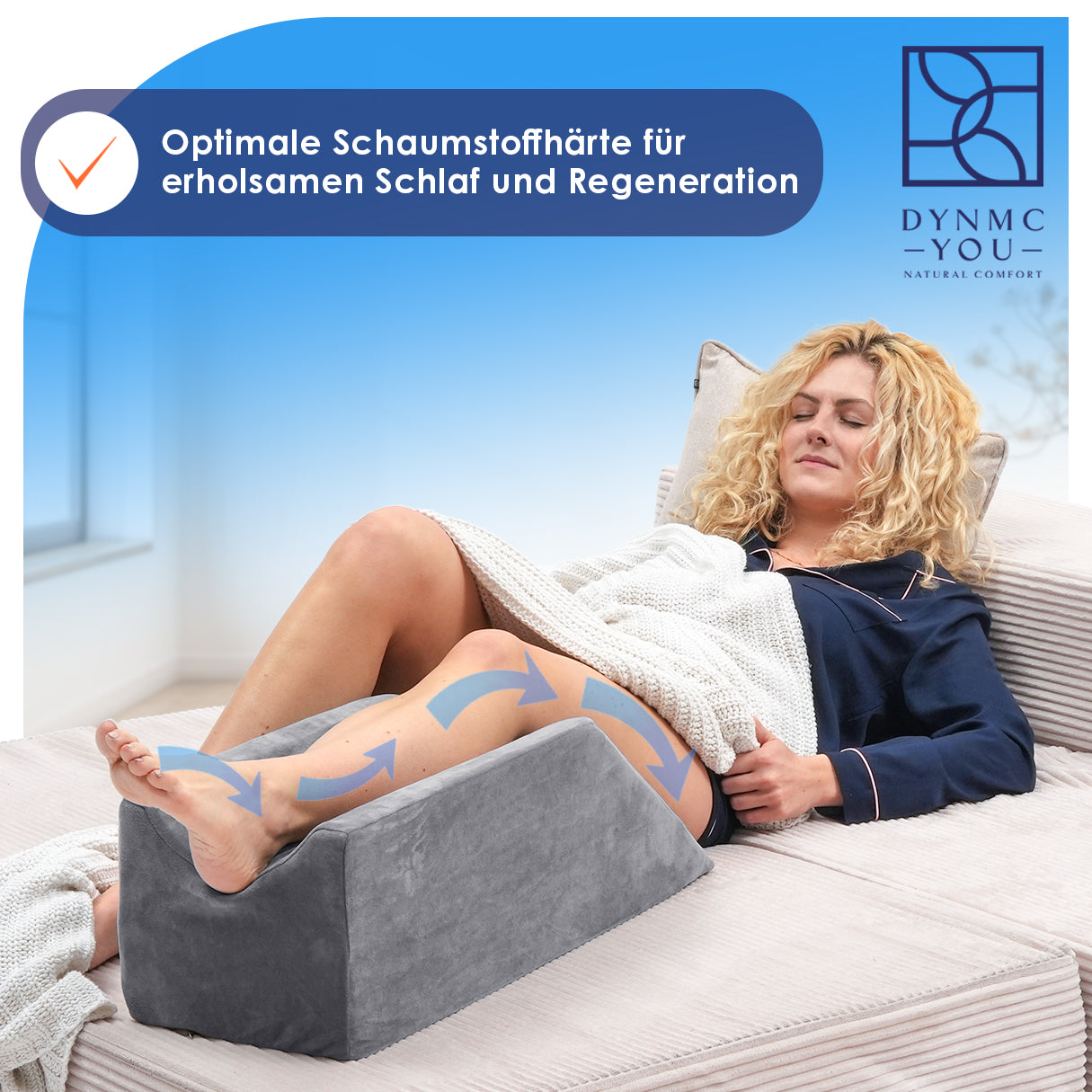 Beine hochlagern