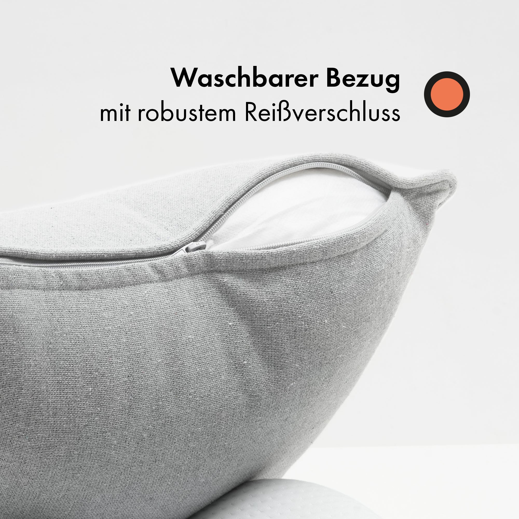 Sofakissen Grau 50x50cm - 2er Set
