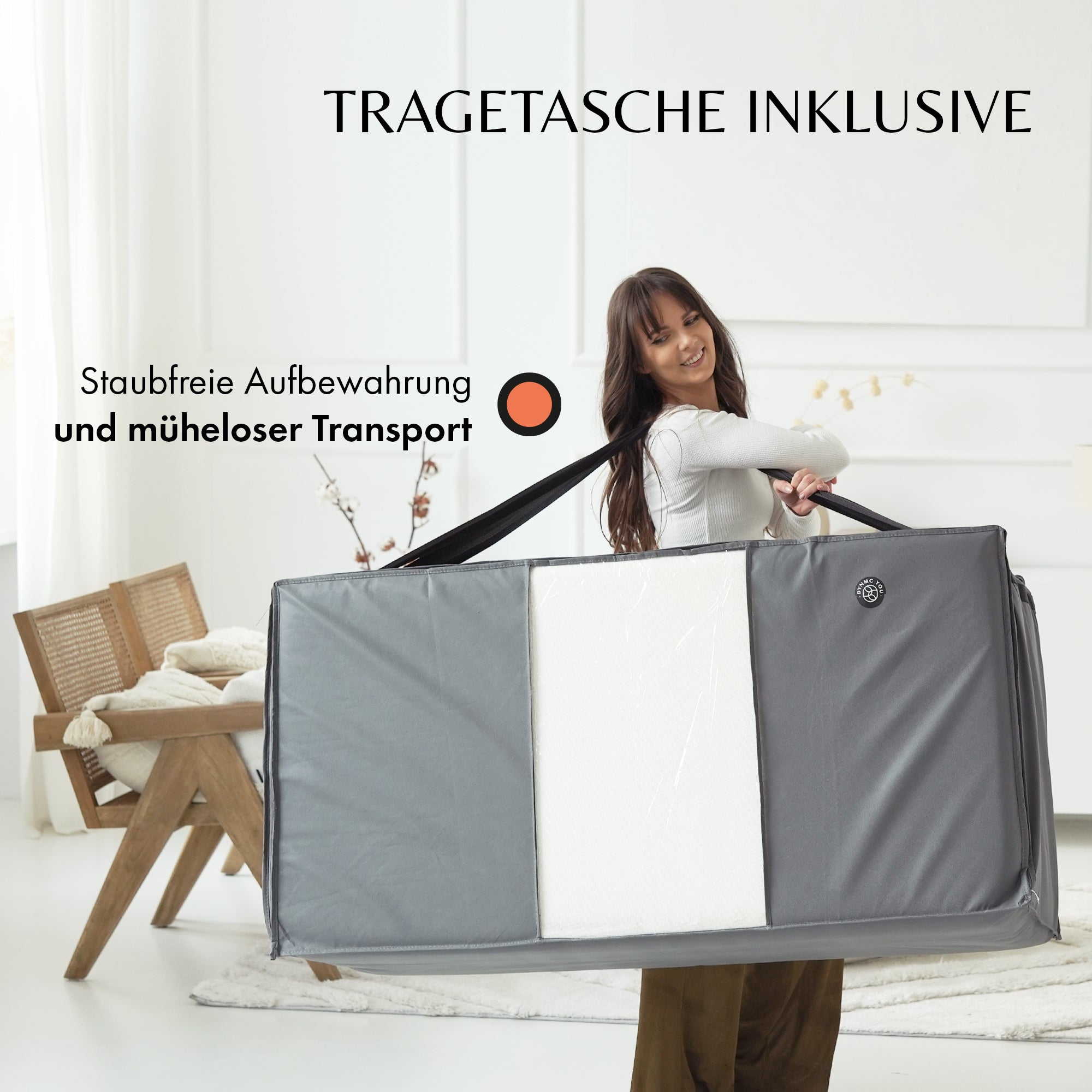 Klappmatratze 140 x 195 cm + Tragetasche