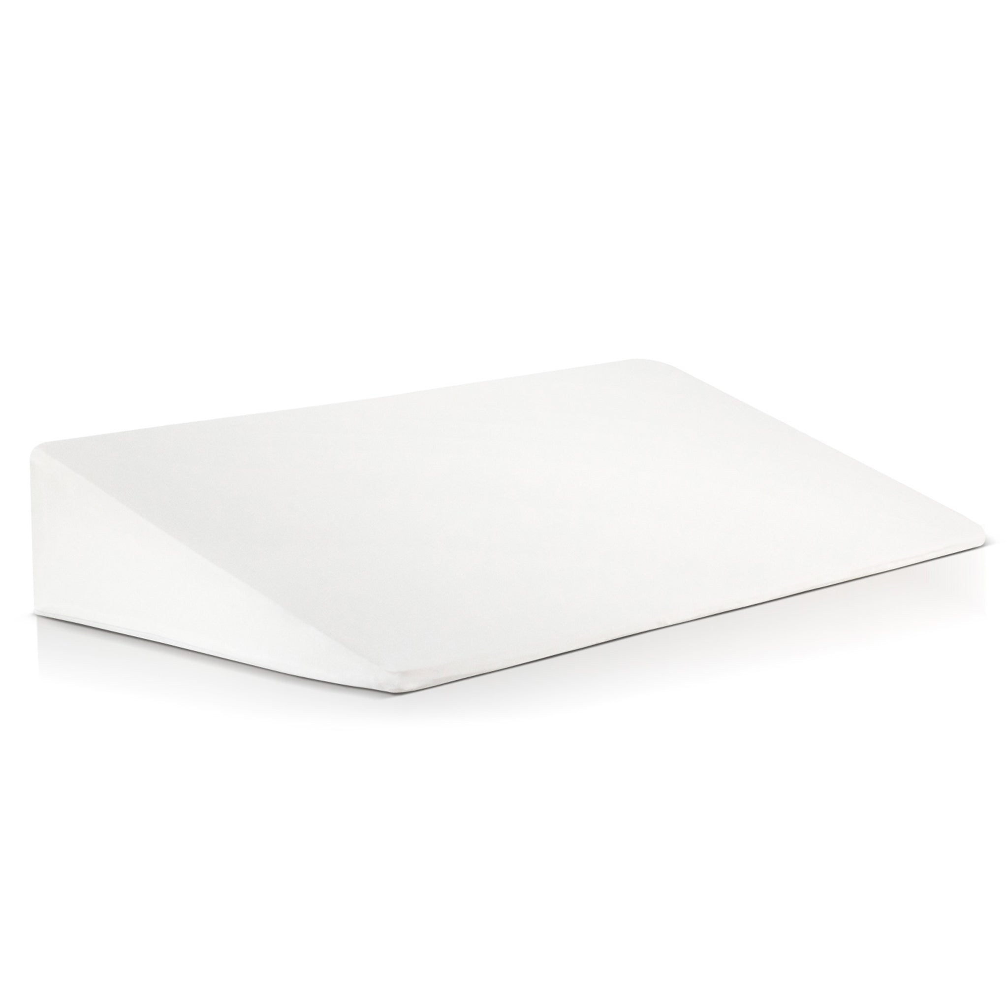 90 cm Bett Keilkissen in weiß