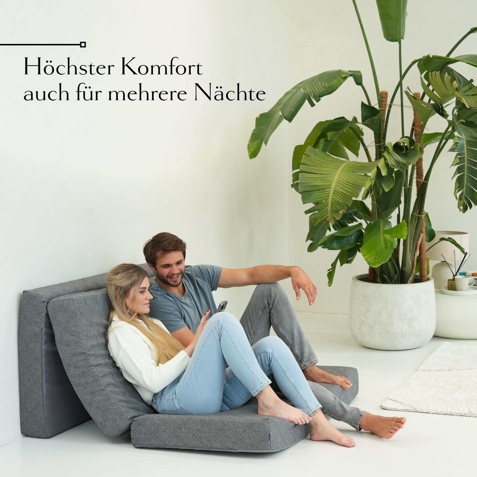Klappmatratze für höchsten Komfort für mehrere Nächte