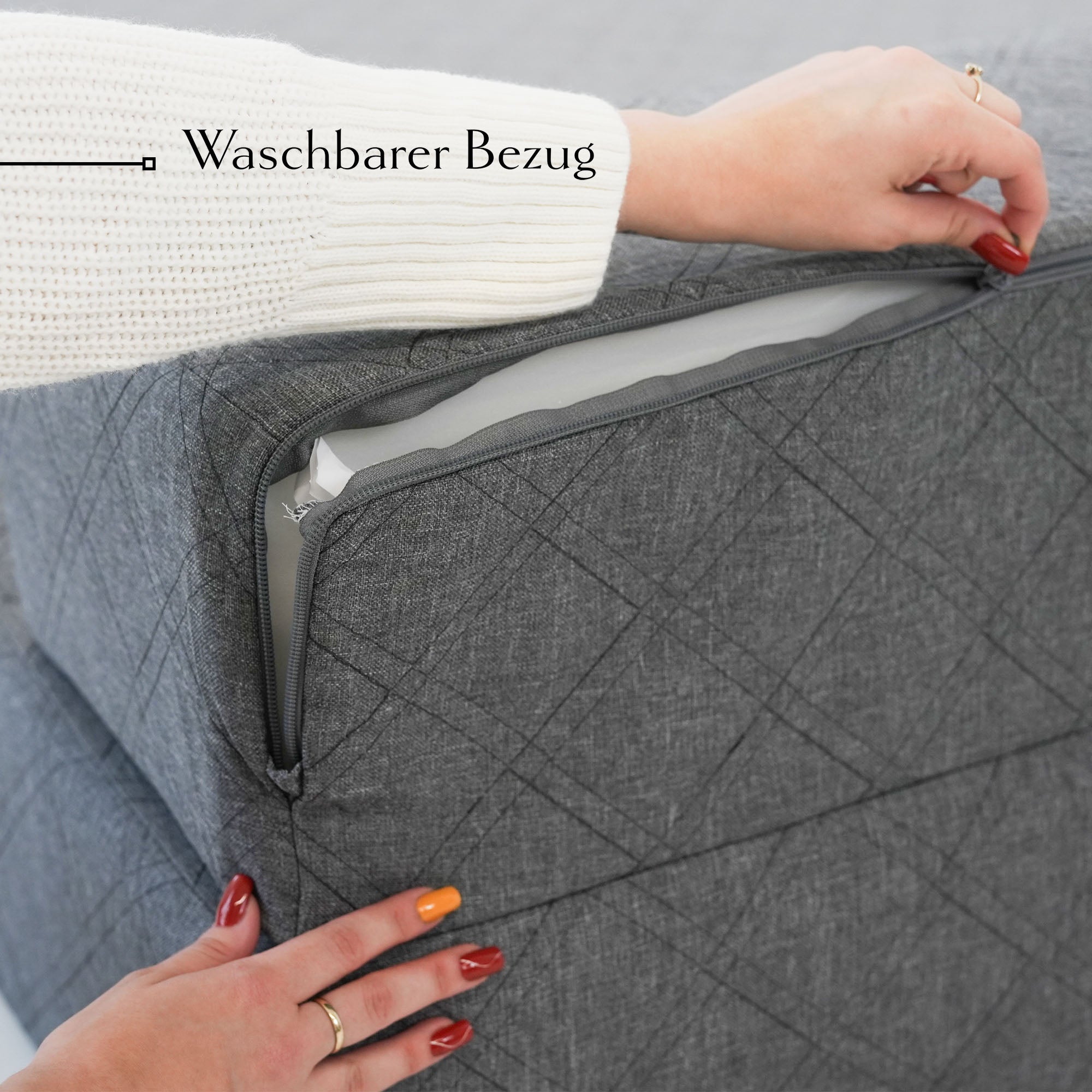 Klappmatratze 140 x 200 cm mit Lehne / Schlafsofa