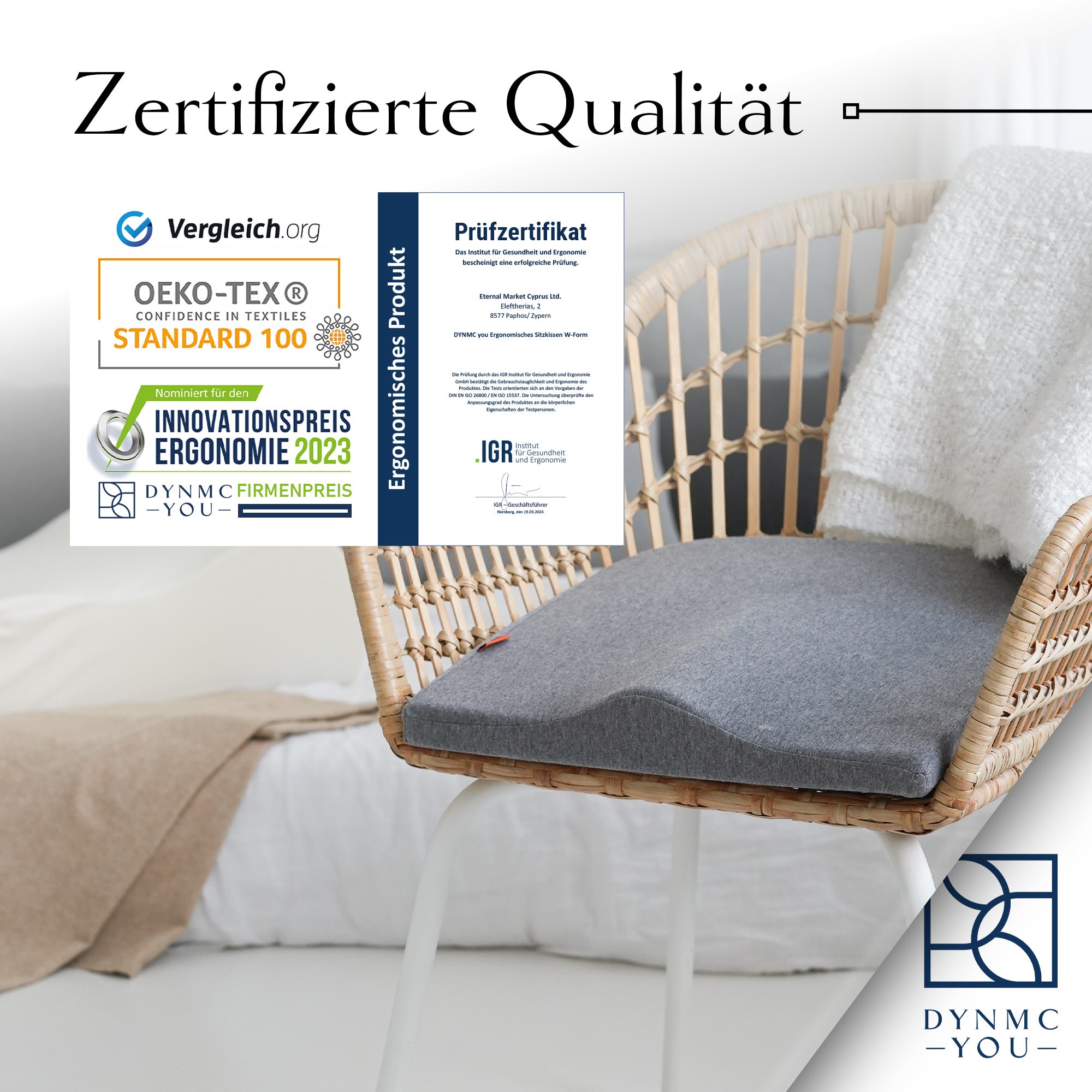 Ergonomisches Keilkissen