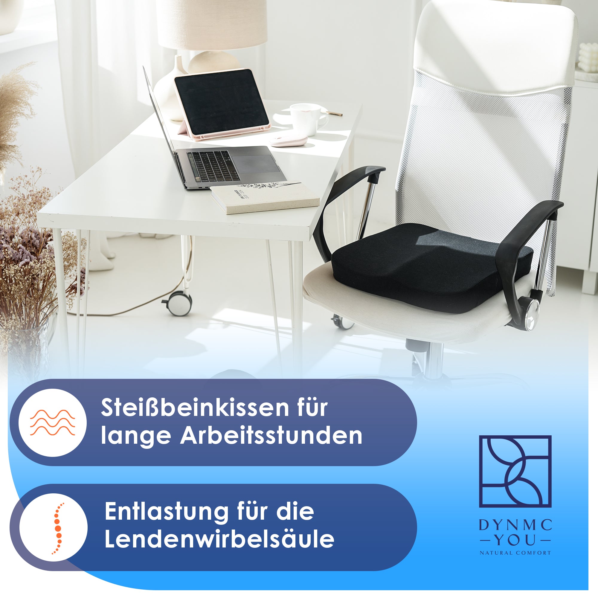 Ergonomisches Sitzkissen für Büro