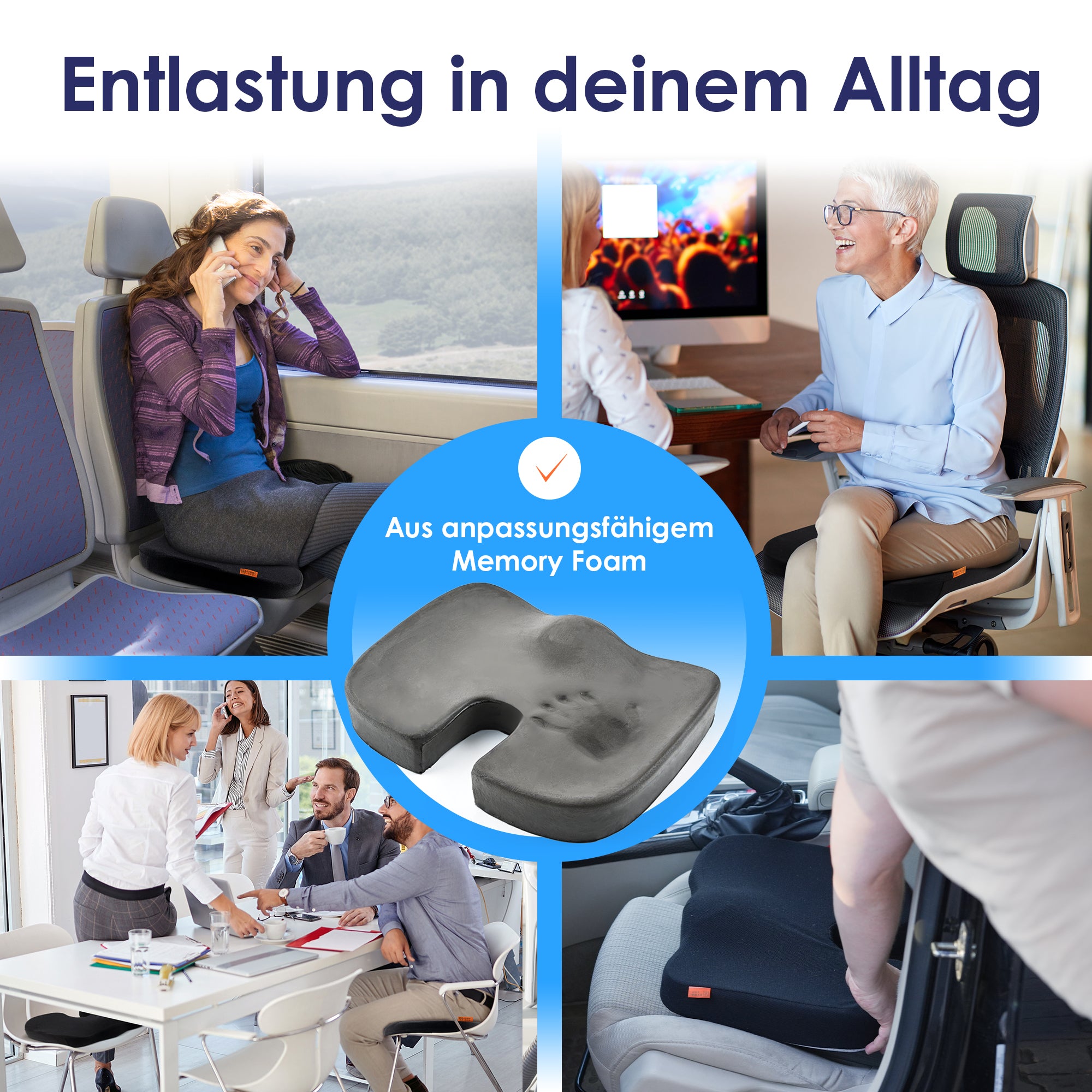 Steißbeinkissen U-Form