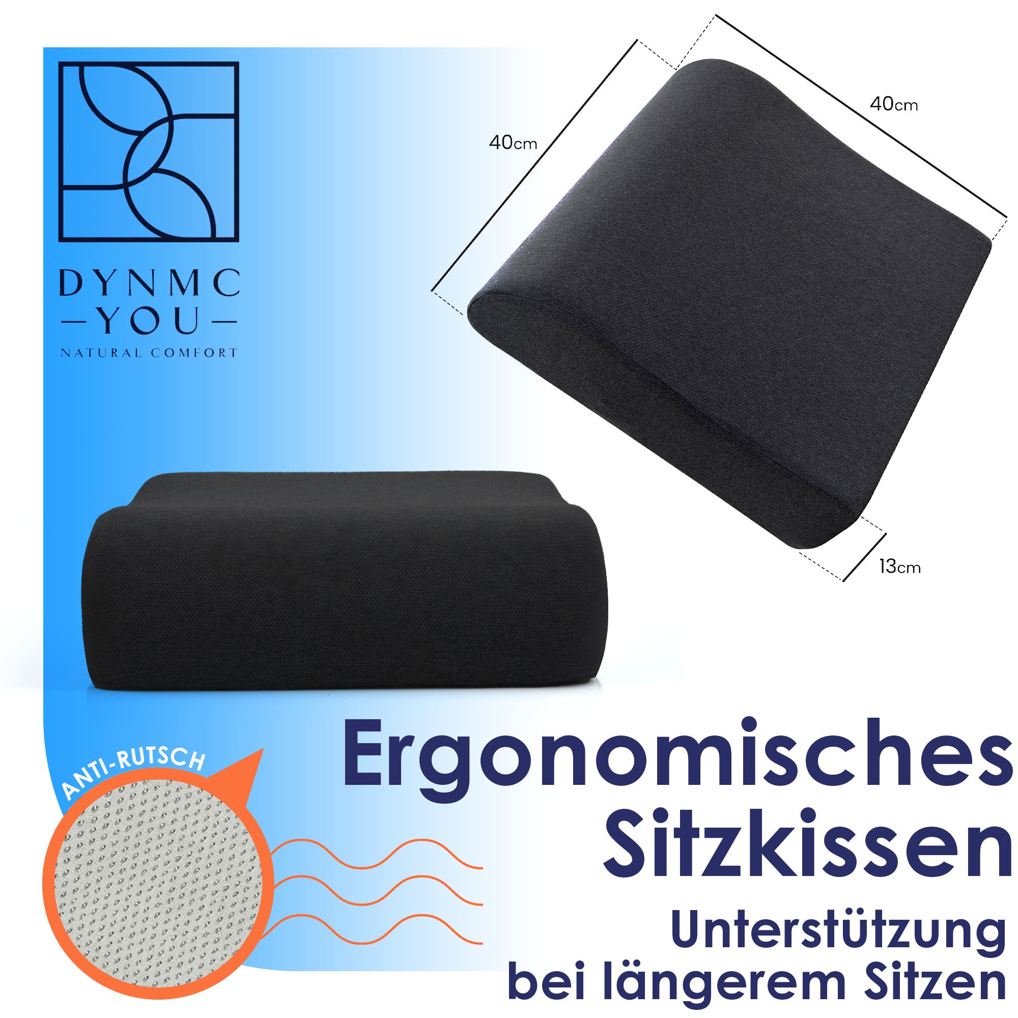 Ergonomische Sitzerhöhung