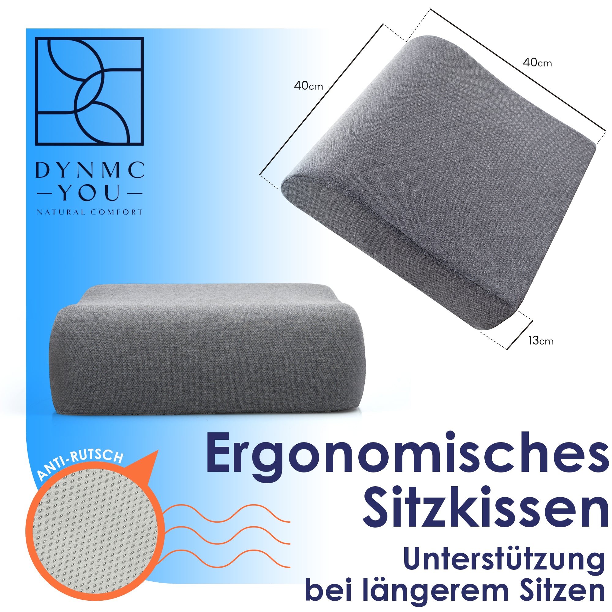 Ergonomische Sitzerhöhung