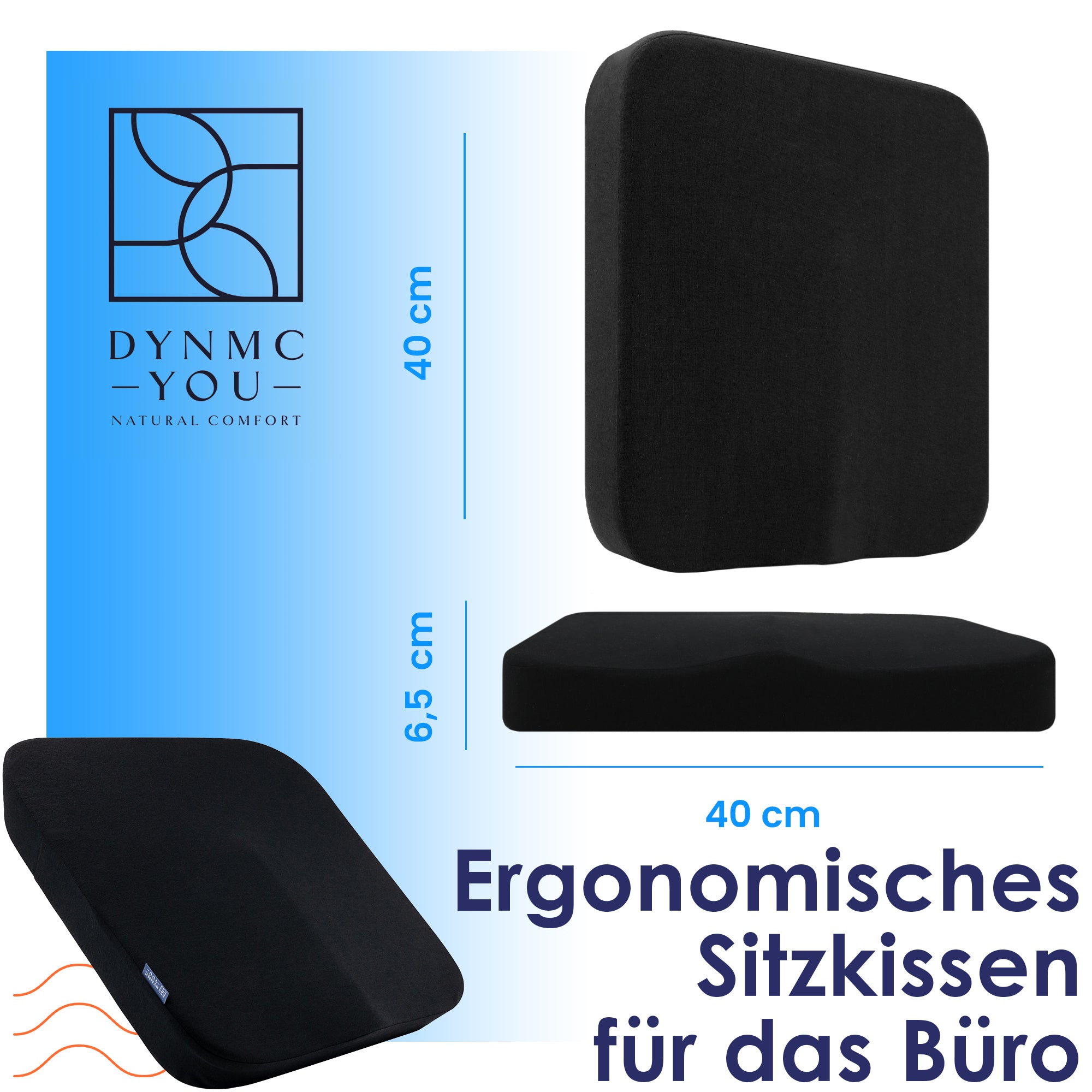 Ergonomisches Sitzkissen